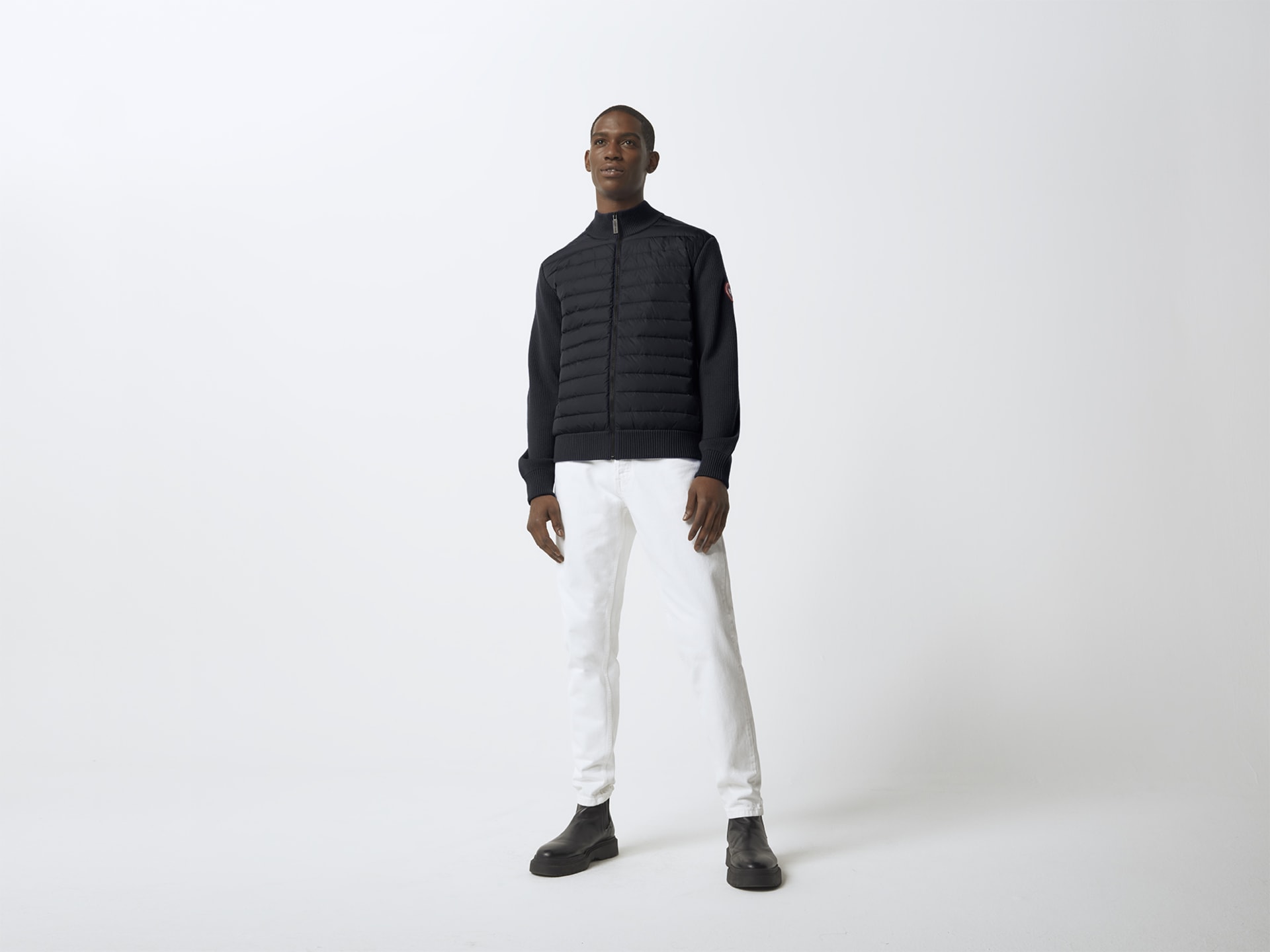 Hybridge Knit Jacket L 67 6830M