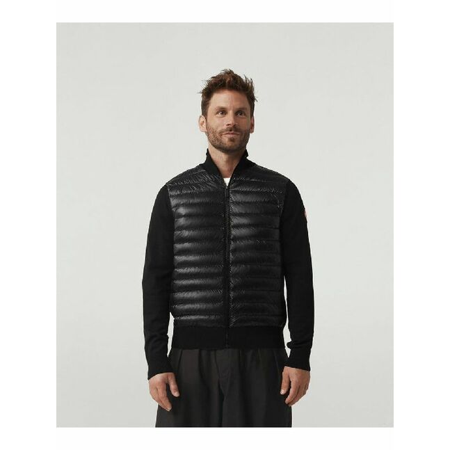 HyBridge Knit Packable Jacket, Black