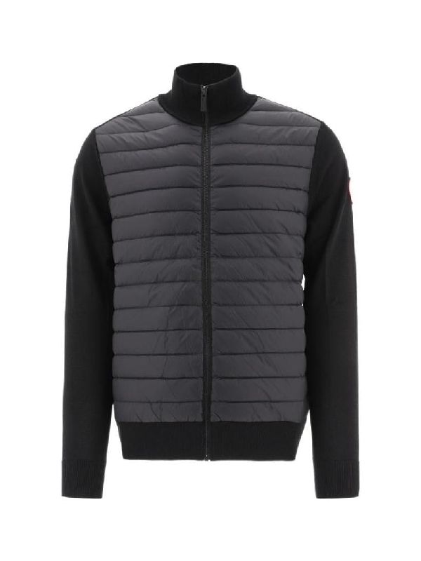 HyBridge Knit Packable Jacket, Black