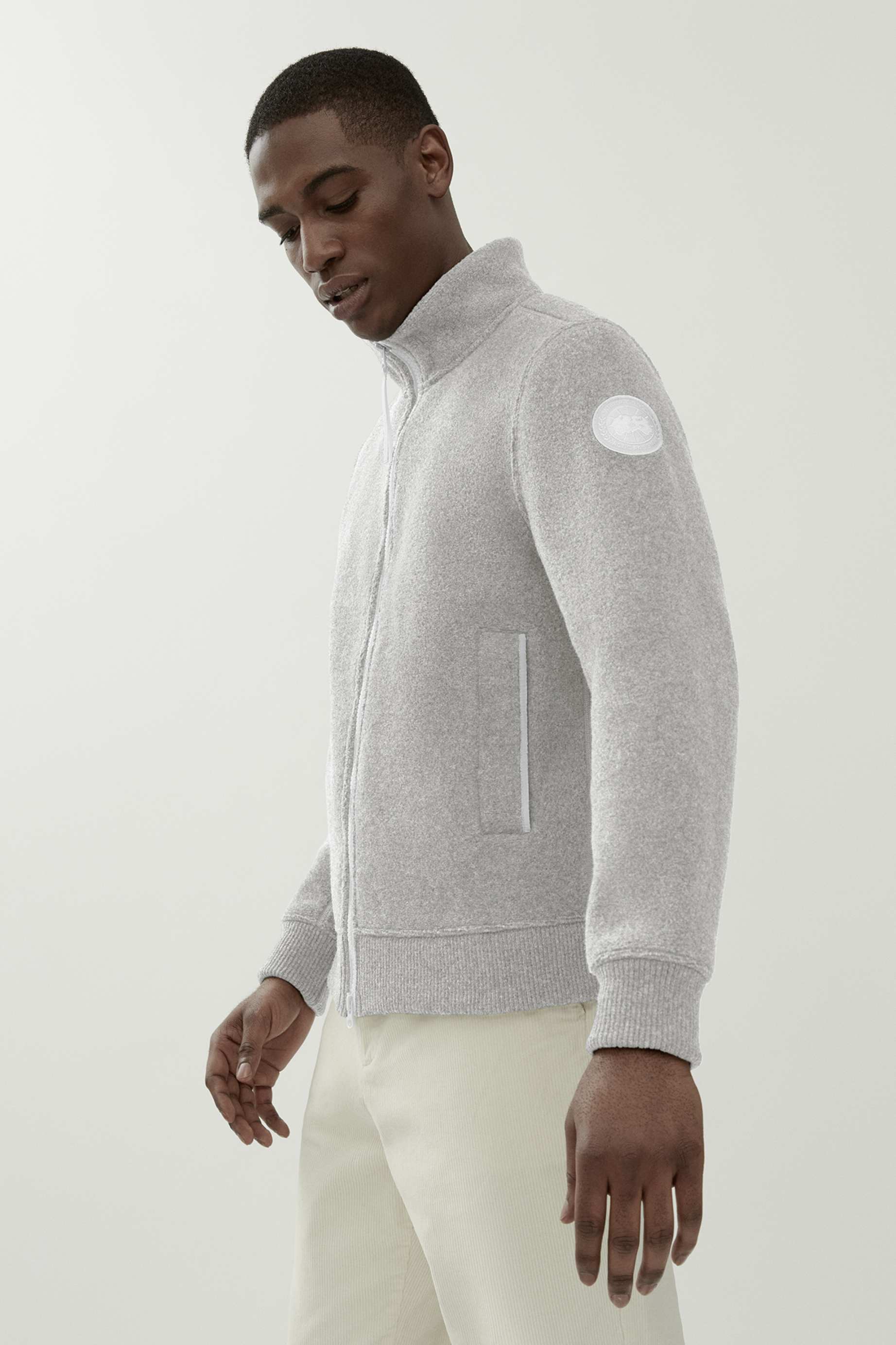 Lawson Fleece Jacket - Humanature, Greige
