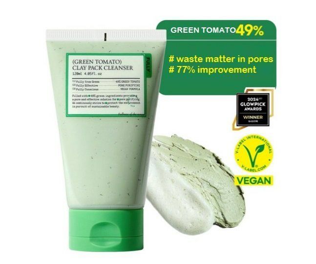 Green tomato clay mask cleanser