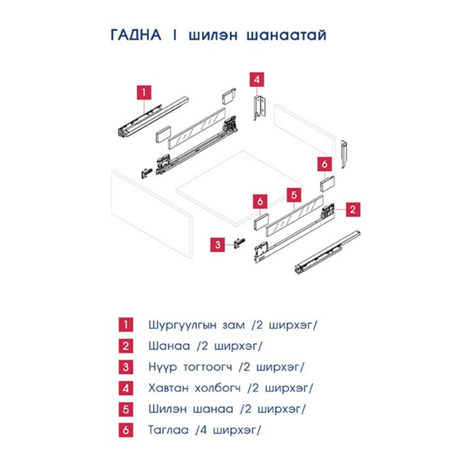 HT загварын шилэн шанаатай шургуулга