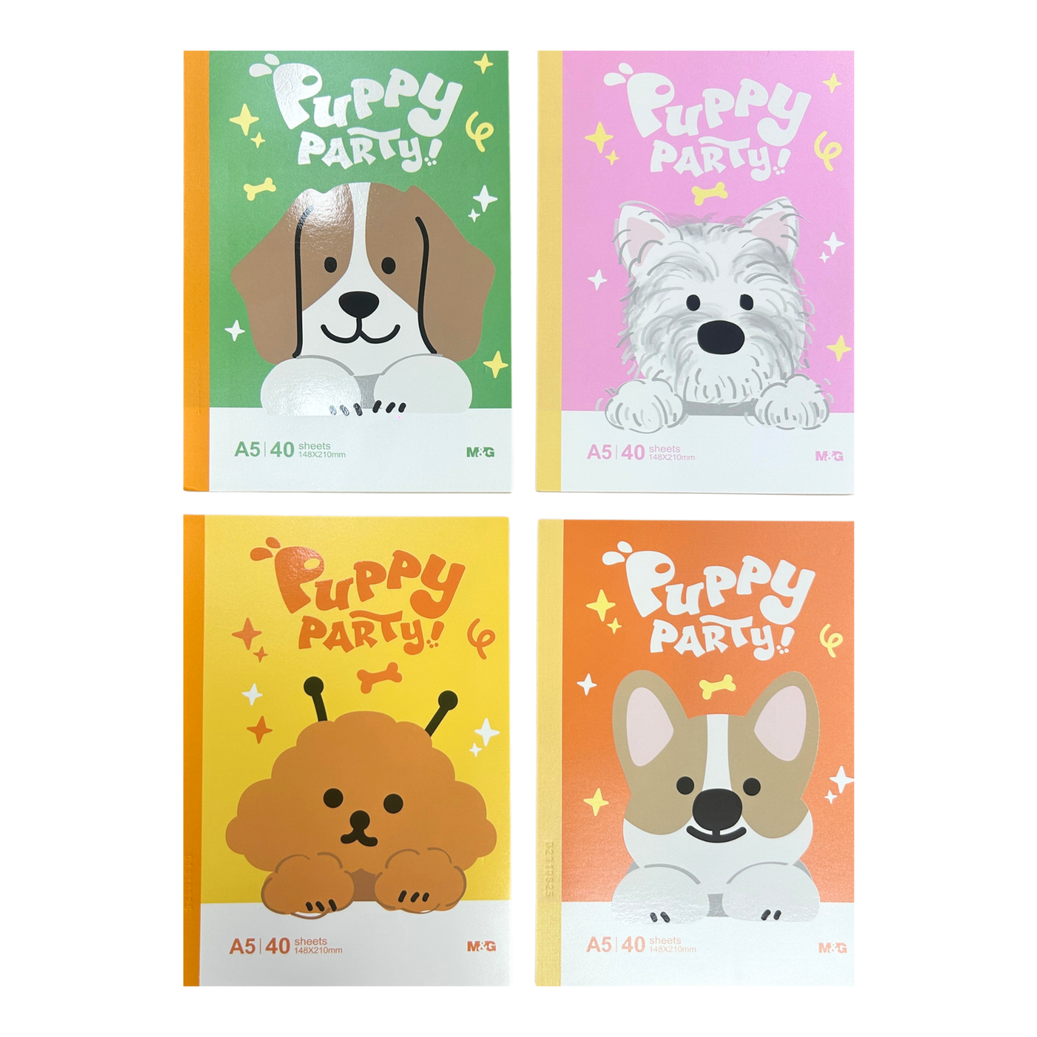 Тэмдэглэлийн дэвтэр a5 puppy