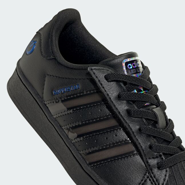 SUPERSTAR LED LIGHT CBLACK/CBLACK/PREVIO
