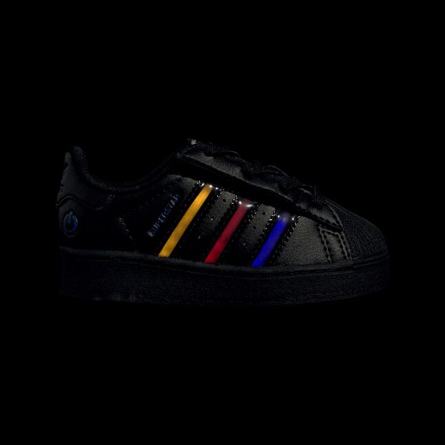 SUPERSTAR LED LIGHT CBLACK/CBLACK/PREVIO