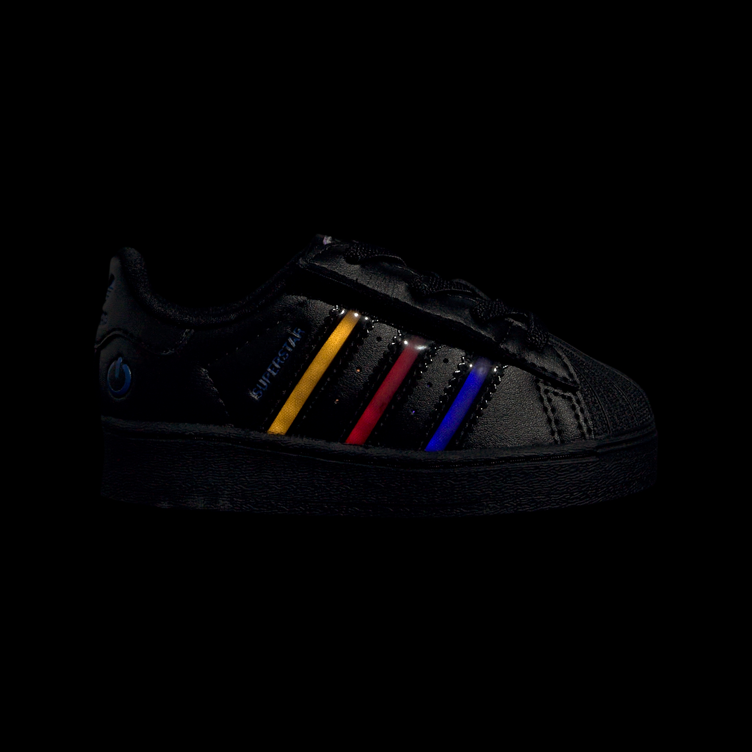 SUPERSTAR LED LIGHT CBLACK/CBLACK/PREVIO