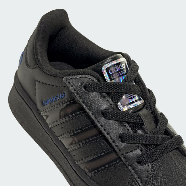 SUPERSTAR LED LIGHT CBLACK/CBLACK/PREVIO
