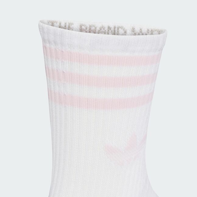 3S CREW S 3P WHITE/BLACK/CLPINK