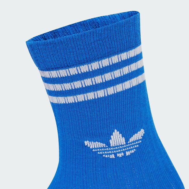CREW SOCK 3P OWHITE/SELURE/BLUE/W