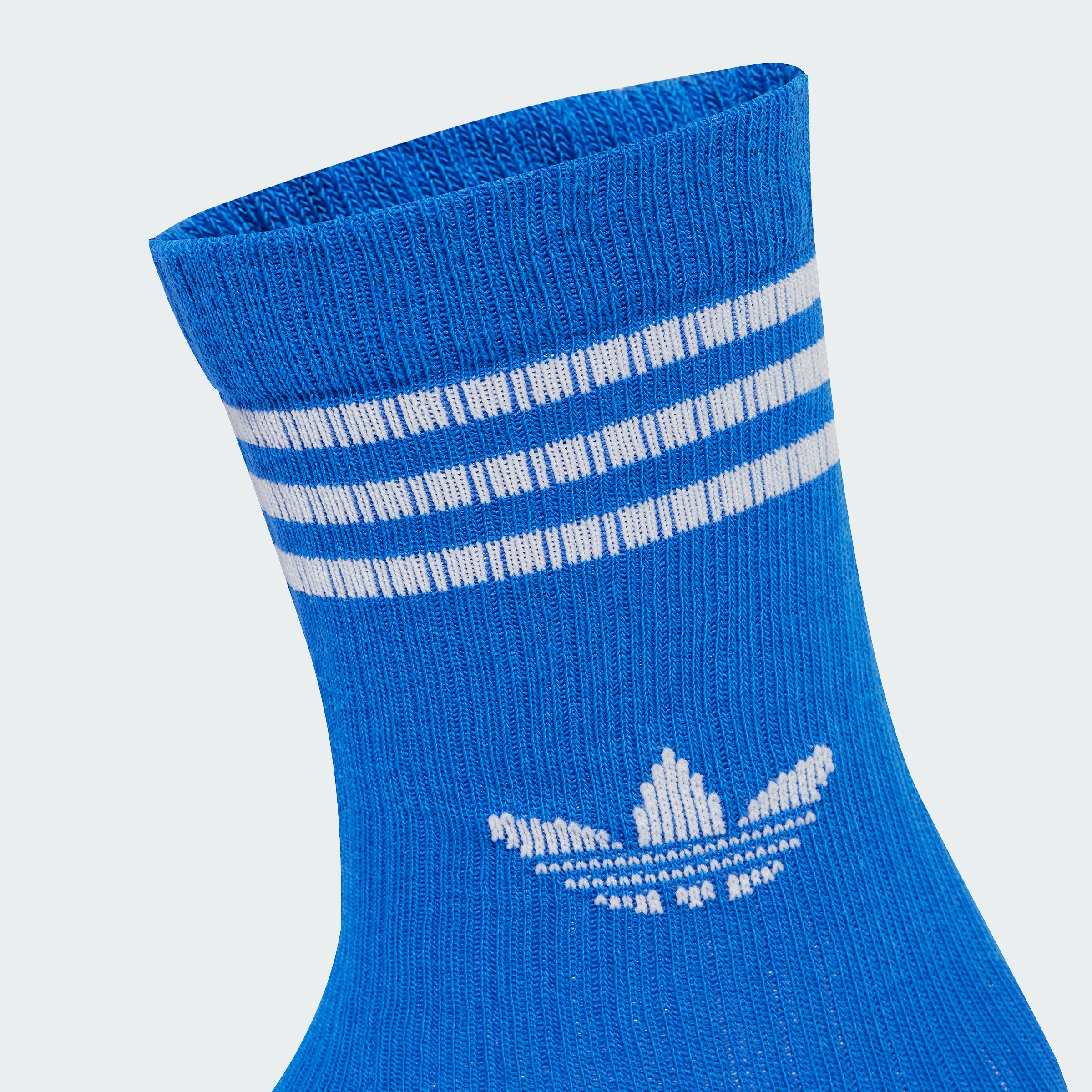 CREW SOCK 3P OWHITE/SELURE/BLUE/W