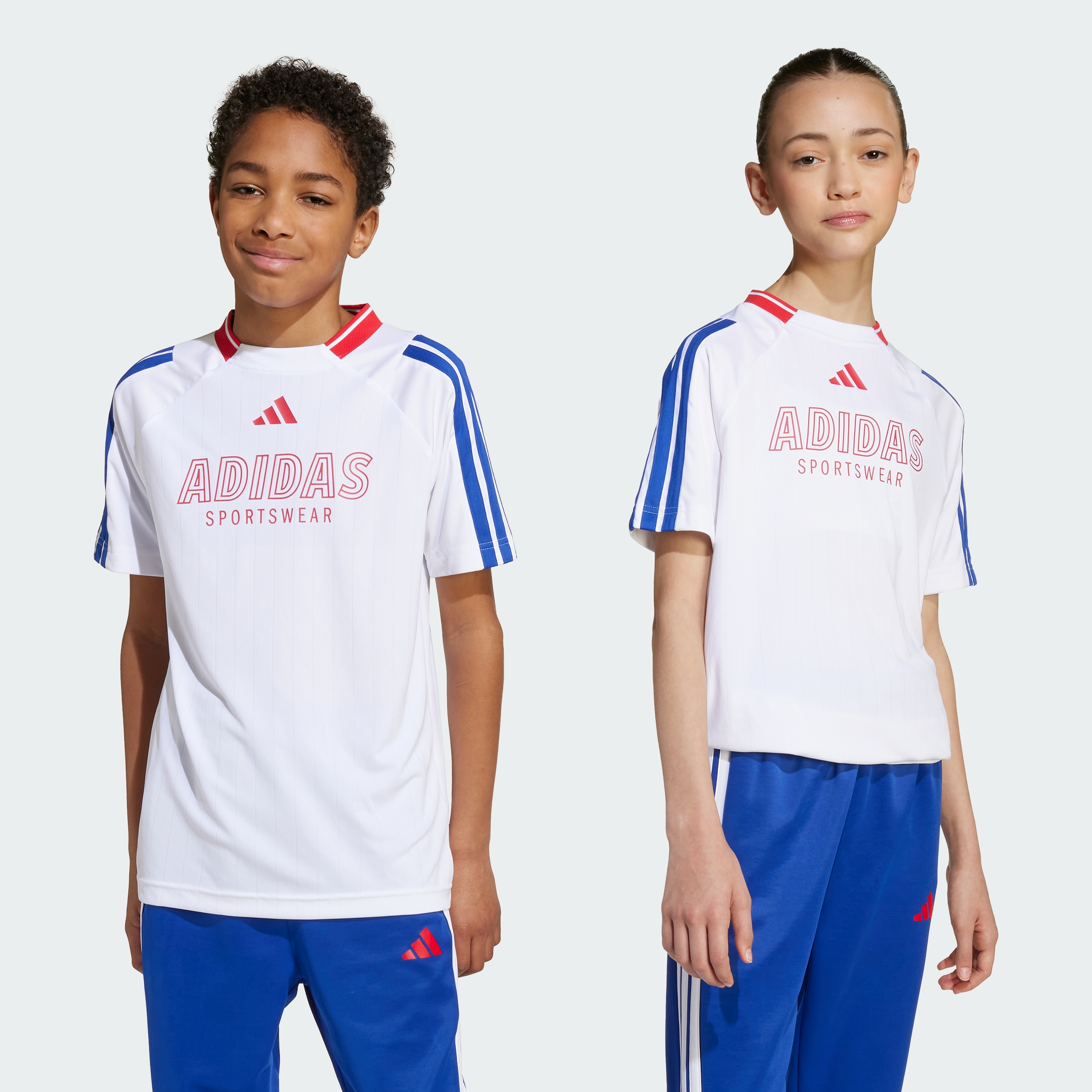 J HOT TEE WHITE/SELUBL/PURRUB