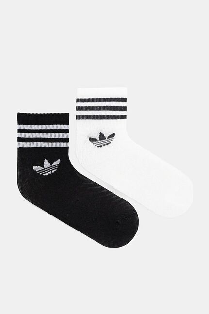 CREW SOCK 3P WHITE/BLACK