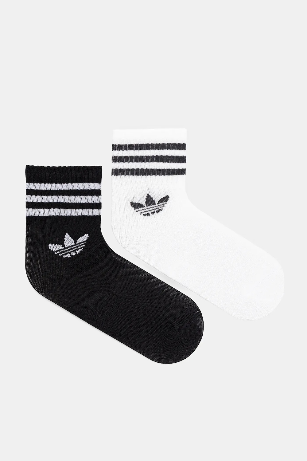 CREW SOCK 3P WHITE/BLACK