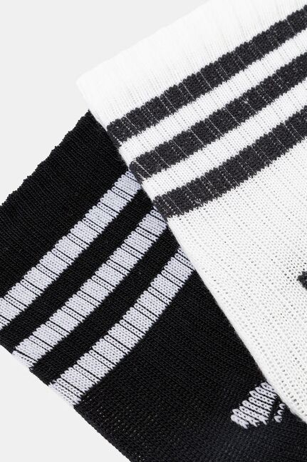 CREW SOCK 3P WHITE/BLACK