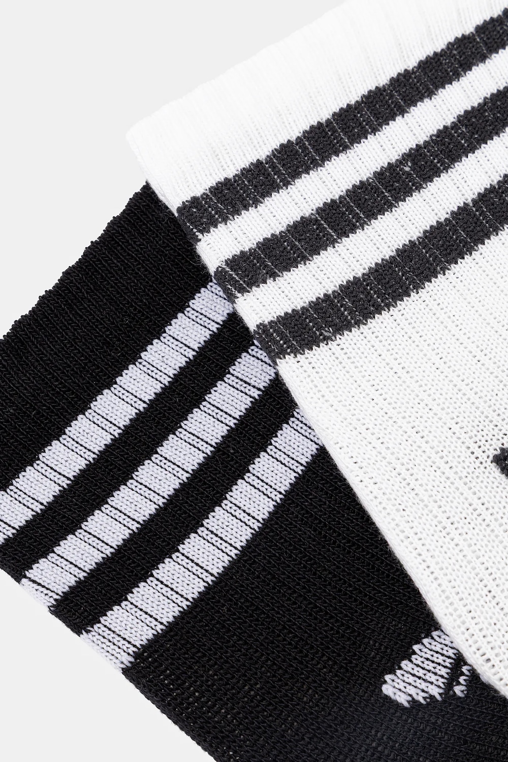 CREW SOCK 3P WHITE/BLACK