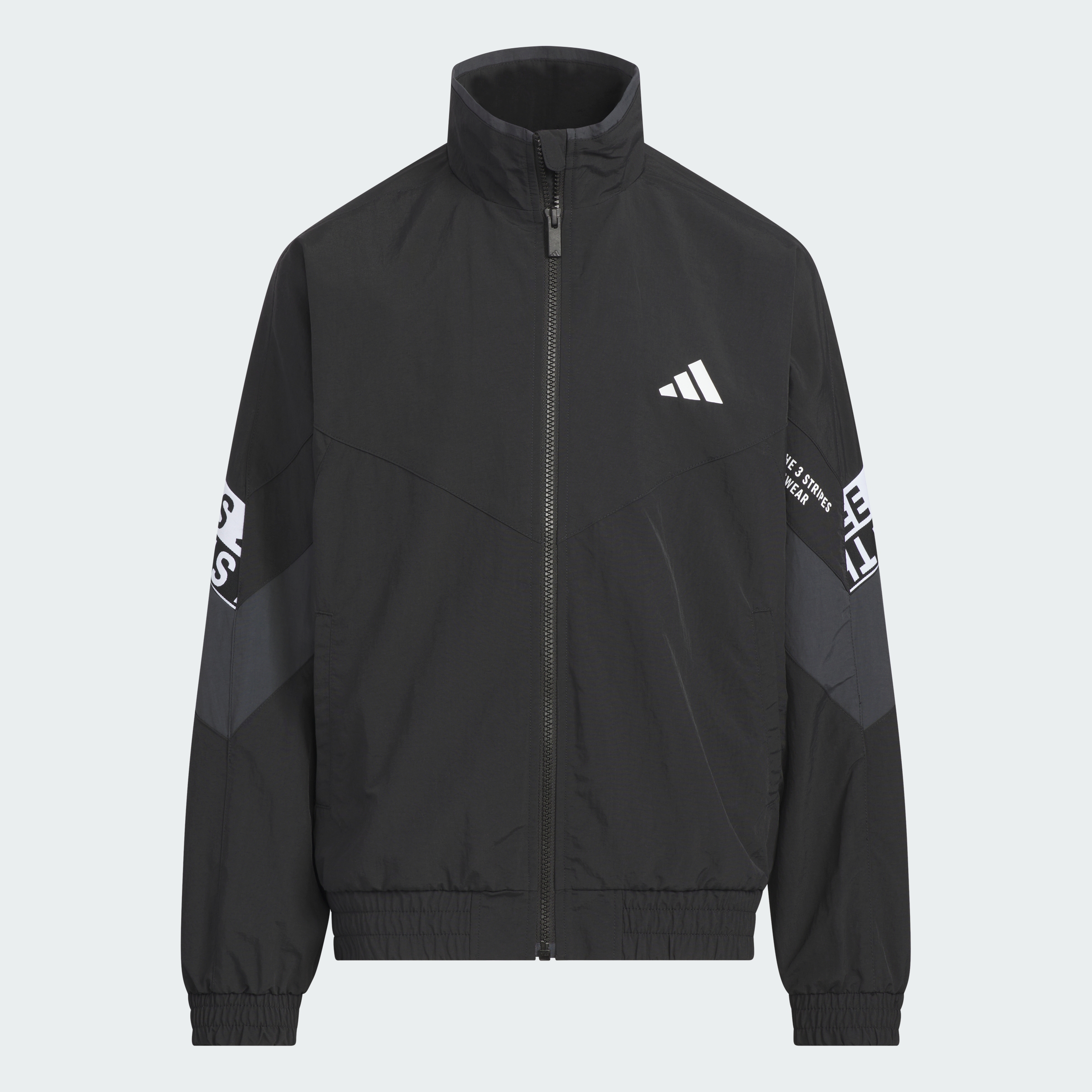 K WORD WOV JKT BLACK