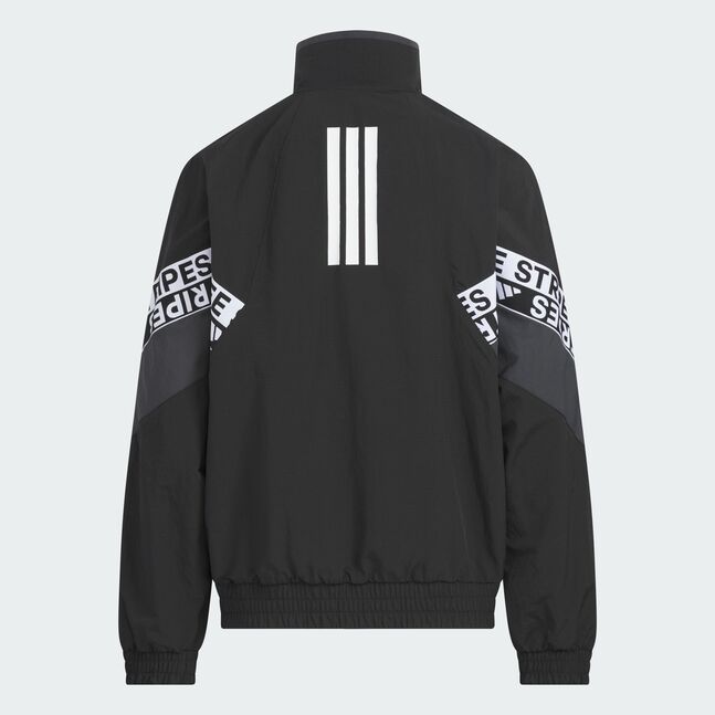 K WORD WOV JKT BLACK