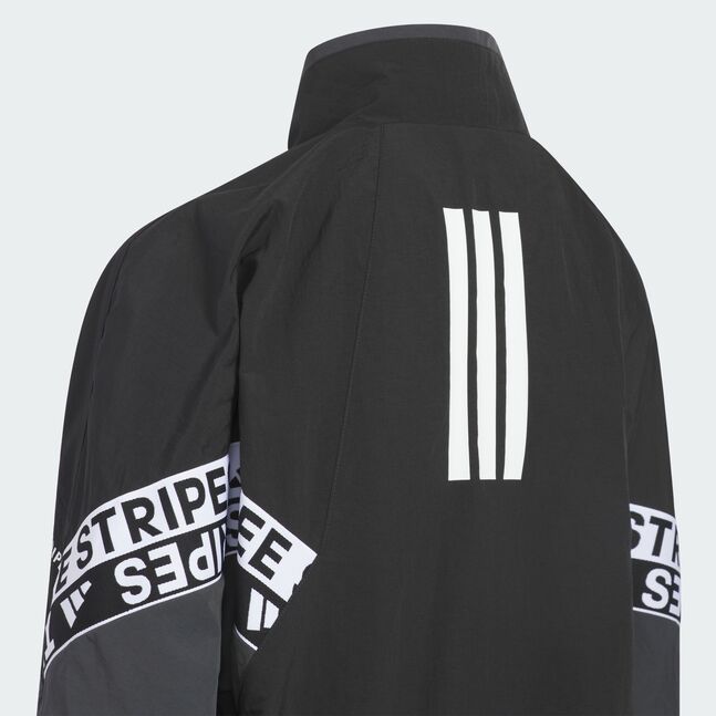 K WORD WOV JKT BLACK