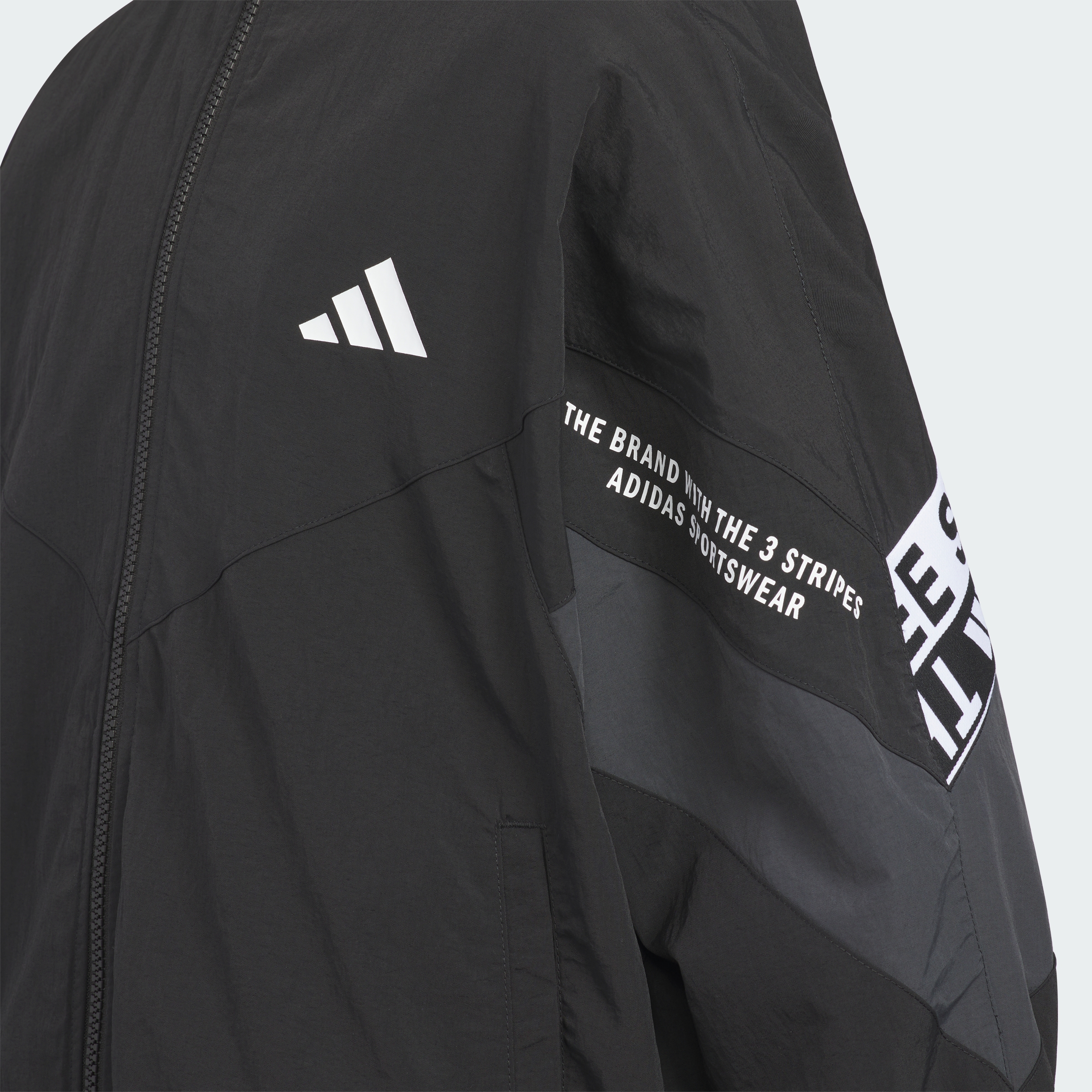K WORD WOV JKT BLACK
