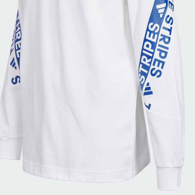 K WORD TEE L/S WHITE