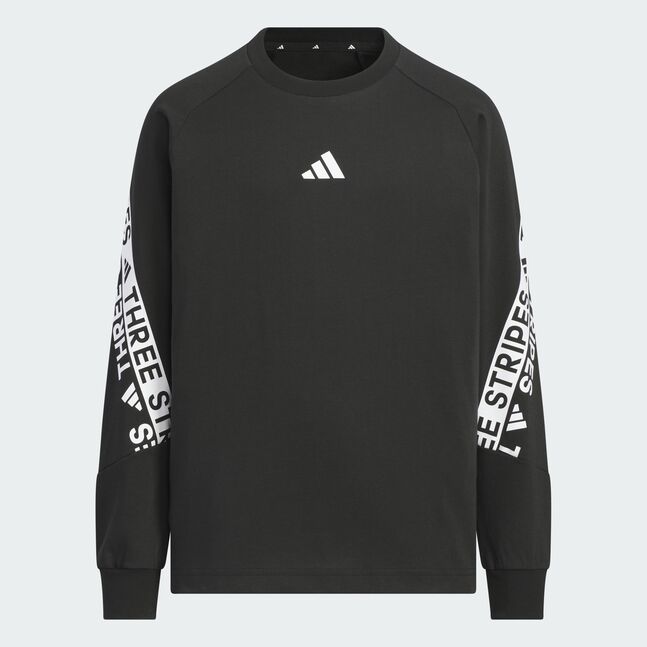 K WORD TEE L/S BLACK