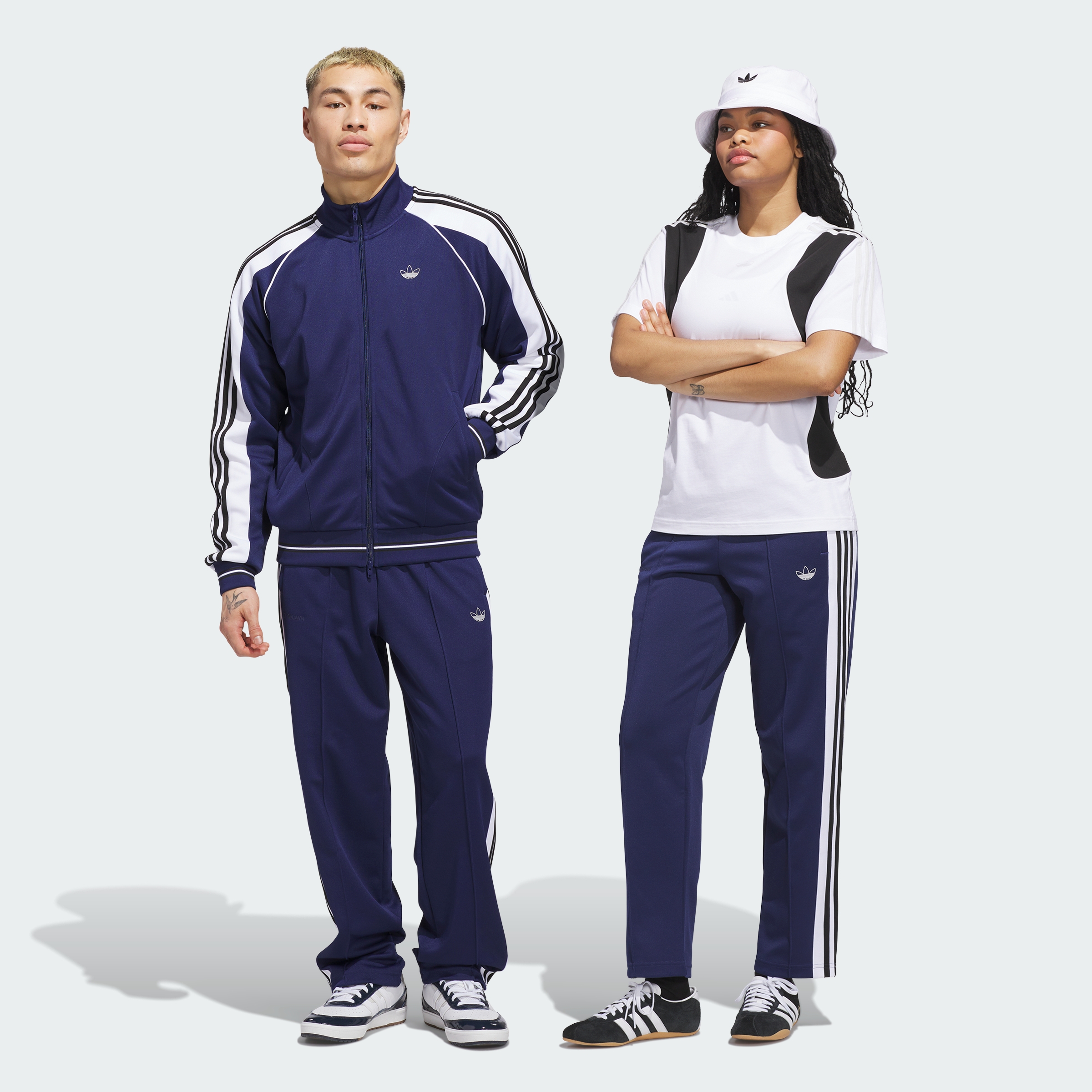 TYSHAWN TRCK PT DKBLUE/WHITE/BLACK