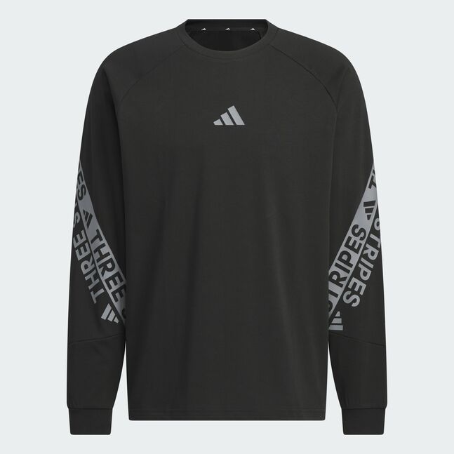 WORD L/S TEE BLACK