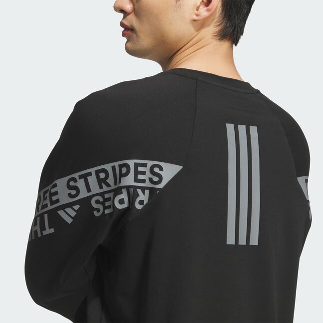 WORD L/S TEE BLACK