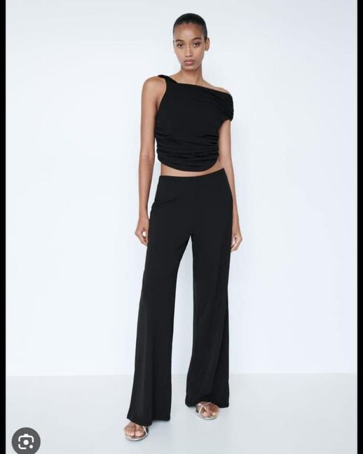 Zara draped top
