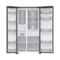 Samsung 646л багтаамжтай 2 хаалгатай хөргөгч SpaceMax ™, Metal Cooling RS80F65M1BWT SBS 