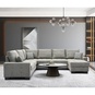 Xiya 4 суудалтай Ор болдог буйдан 1525 Grey (GK93-15)
