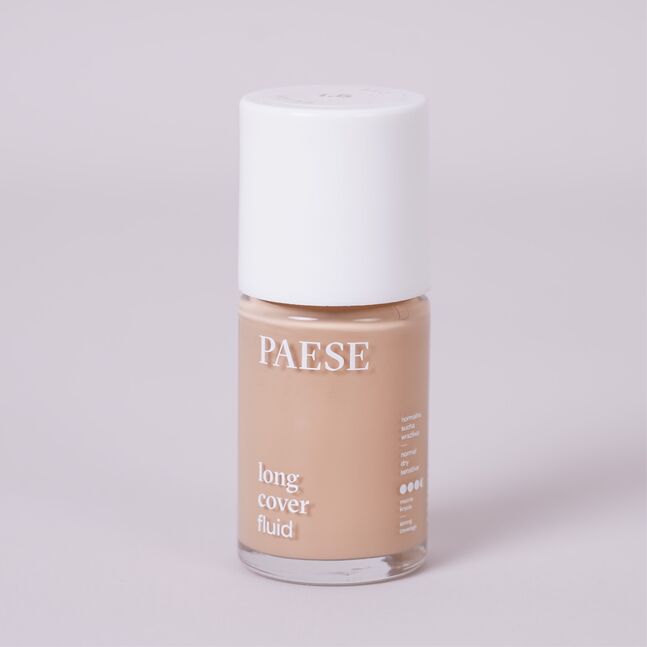 Long Cover Fluid №1,5 Beige - Нүүрний крем 