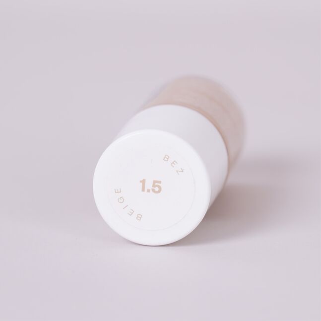 Long Cover Fluid №1,5 Beige - Нүүрний крем 