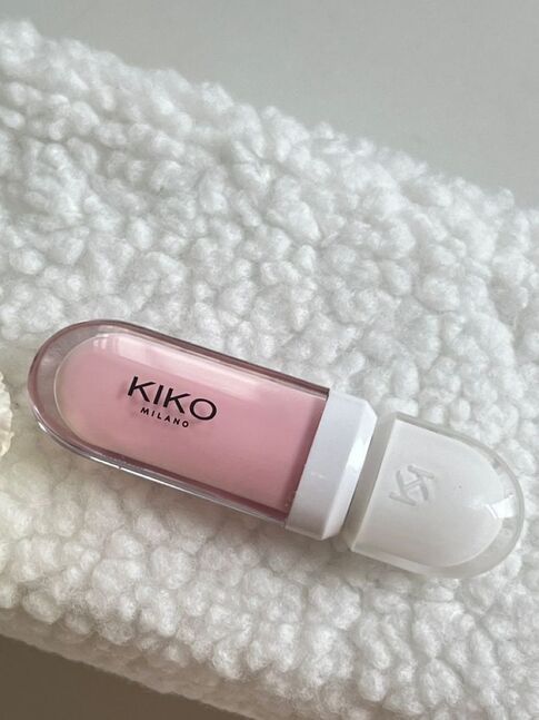 Kiko 01 pink plumping gloss