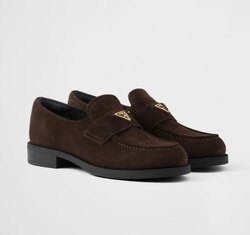 Prada suede loafers / илгэн 