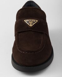 Prada suede loafers / илгэн 