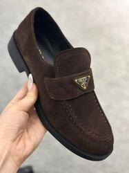 Prada suede loafers / илгэн 