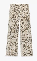 Animal print trousers
