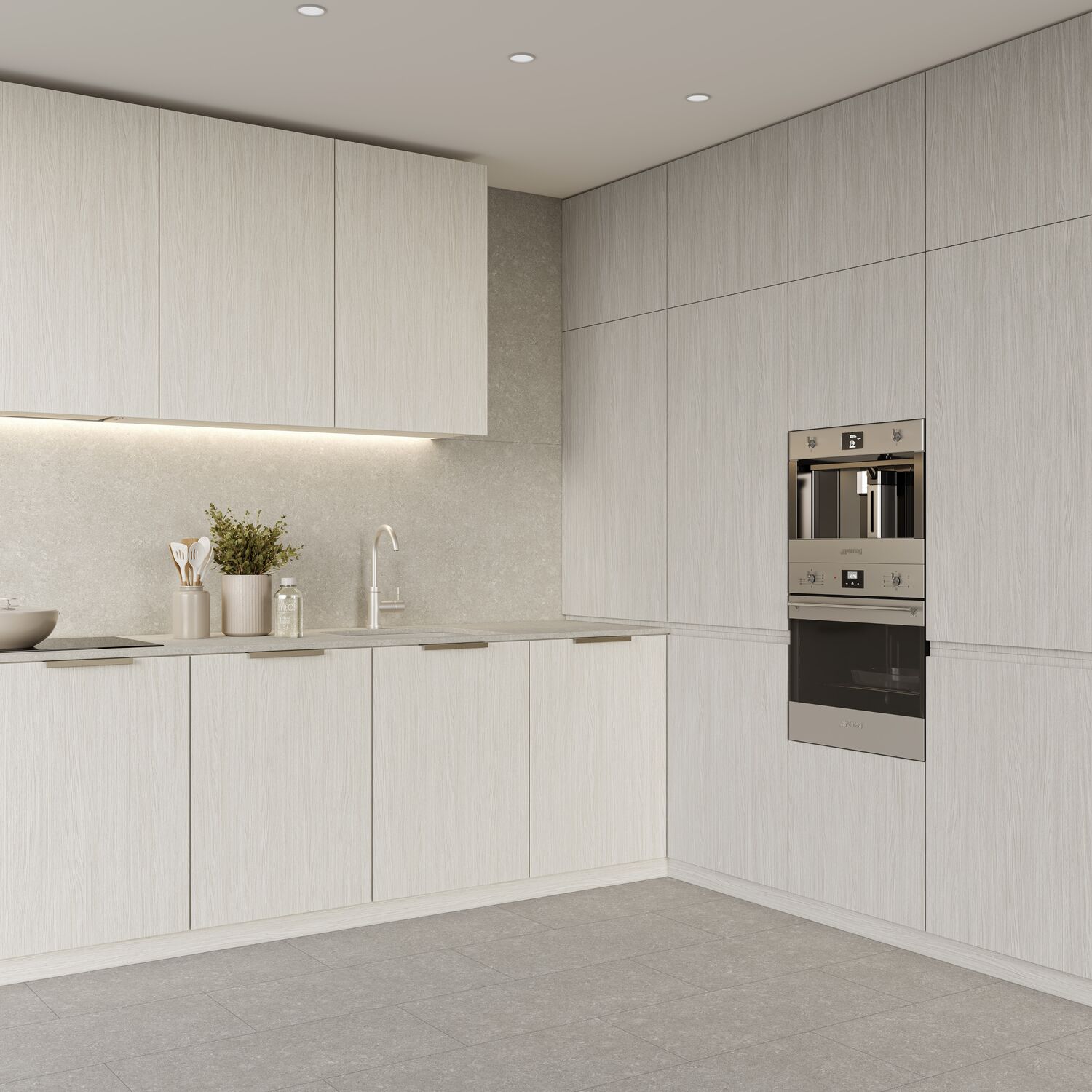 Signature Shell grey wood нүүр хавтан