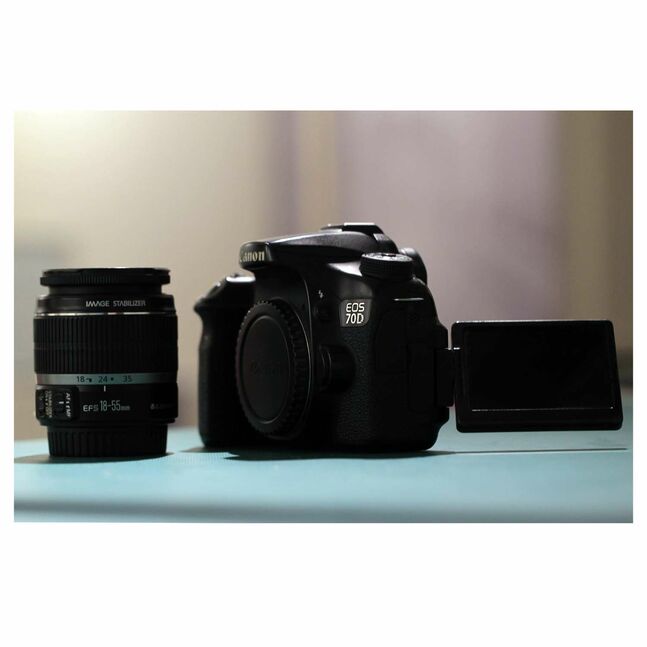 Canon 70d + 18-55mm