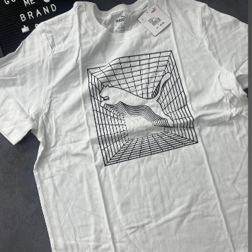Puma men t-shirt size: l