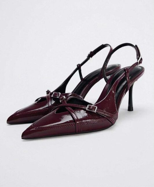 Zara burgundy өсгийтэй гутал