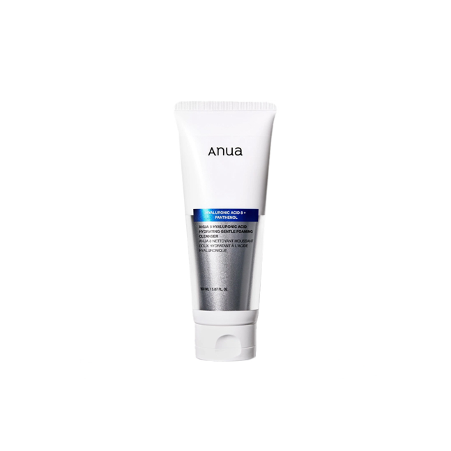 ANUA 8 HYALURONIC ACID HYDRATING GENTLE FOAMING CLEANSER 150ml_GLB