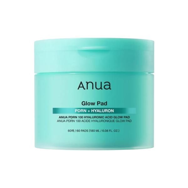 ANUA PDRN 100 HYALURONIC ACID GLOW PAD 180ml (60EA)_GLB