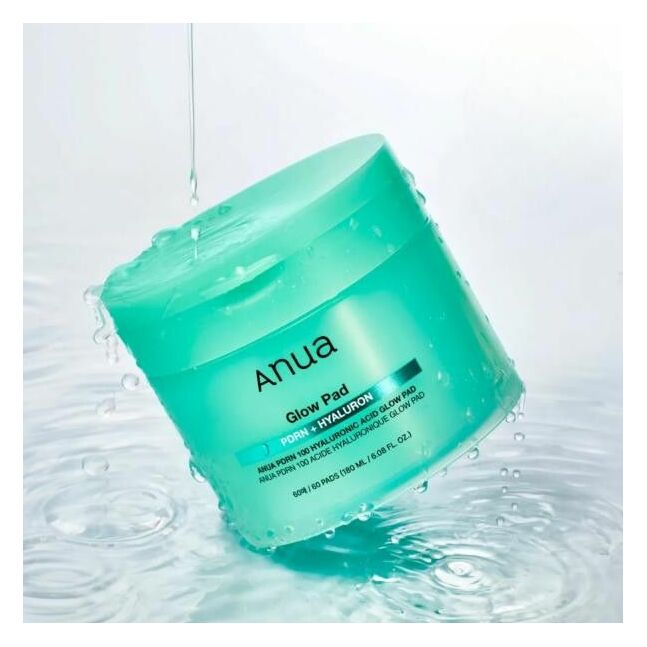ANUA PDRN 100 HYALURONIC ACID GLOW PAD 180ml (60EA)_GLB