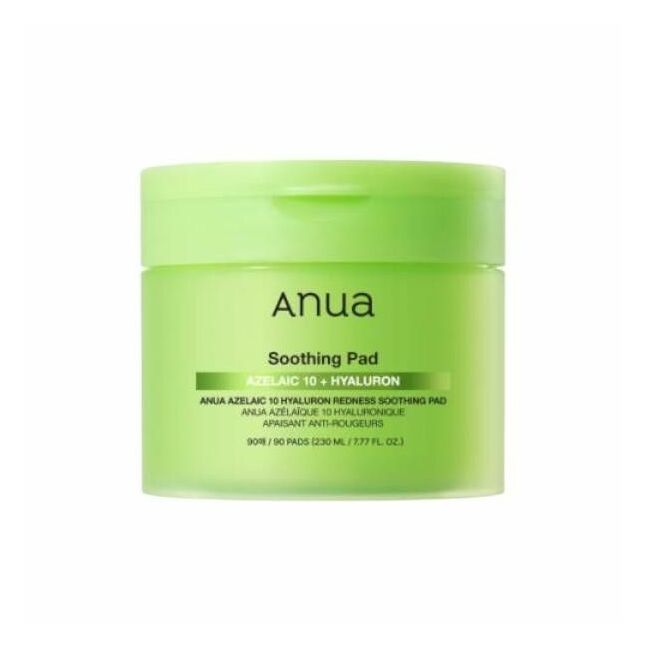 ANUA AZELAIC 10 HYALURON REDNESS SOOTHING PAD 230ml (90EA)_GLB