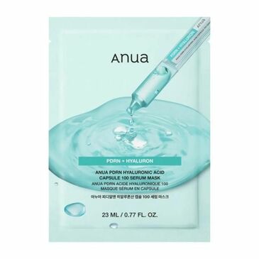 ANUA PDRN HYALURONIC ACID CAPSULE 100 SERUM MASK 23ml (1PC)