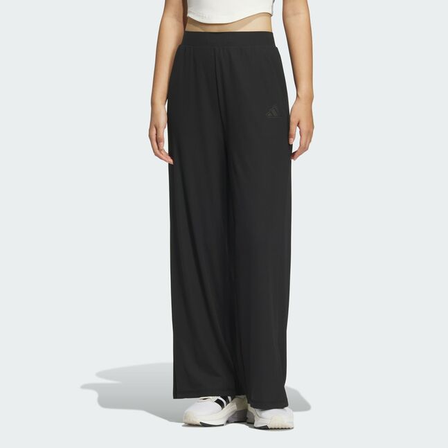CF WIDE PANTS BLACK/BLACK