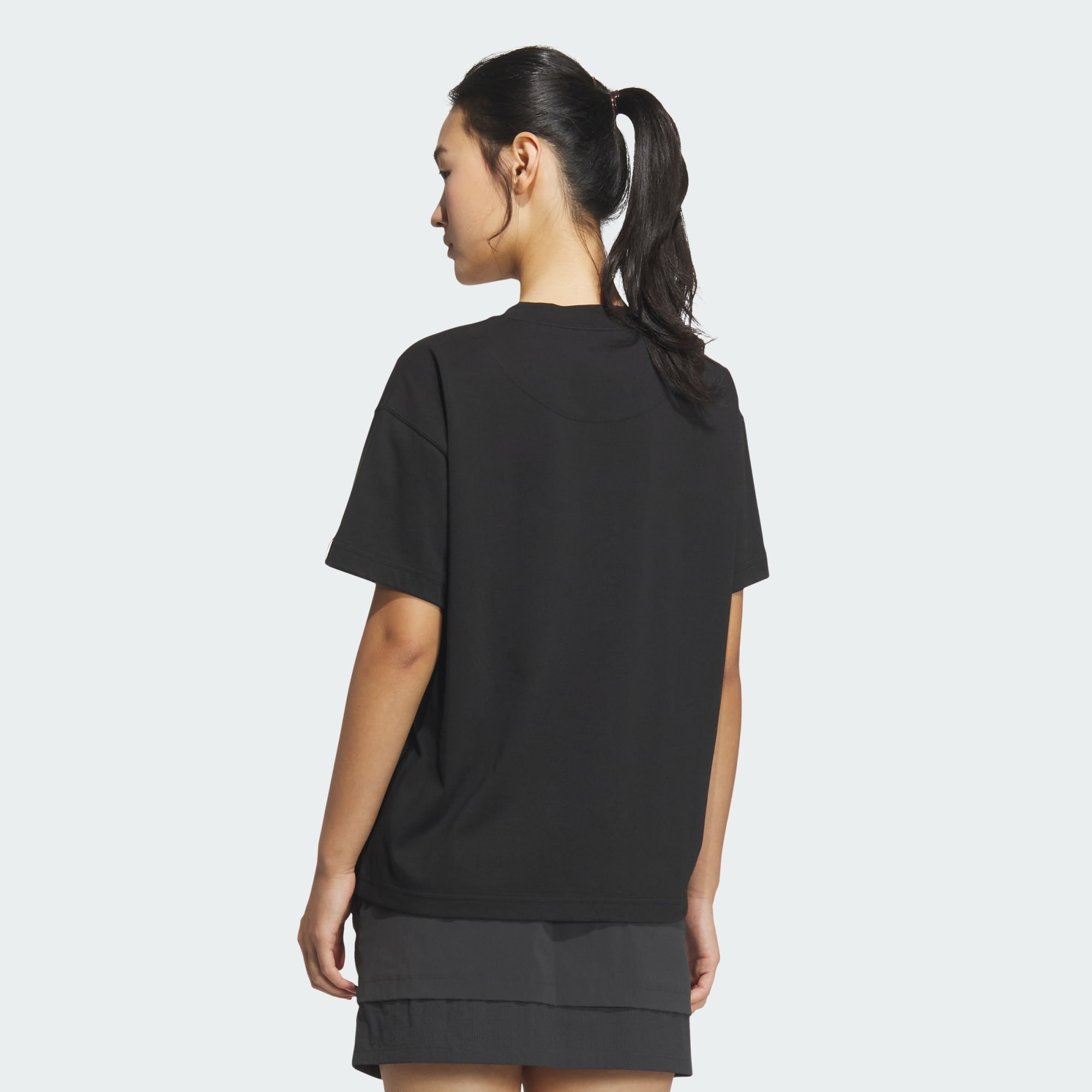 ES+ SL SS TEE BLACK