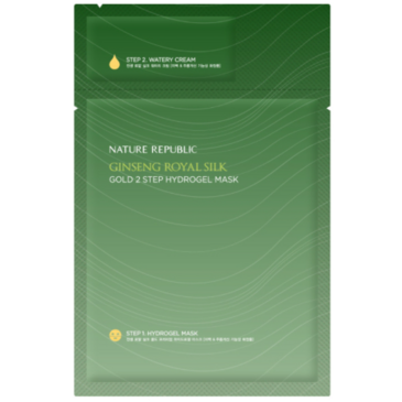 GINSENG ROYAL SILK GOLD 2 STEP HYDROGEL MASK